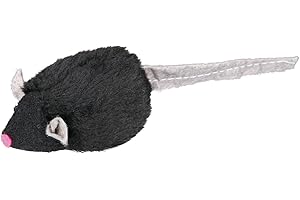 Dog Copenhagen Trixie 4199 12 Souris couinantes en Peluche 6 cm