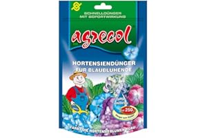 AGRECOL Premium Hortensia Engrais Bleu Engrais pour Bleu Coloration de fleurs d'hortensias avec effet rapide – Pour 250 l eau hochkonzentriert et hochergiebig