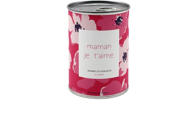 Mauvaises Graines© - Kit de Graines de Fleurs à Semer "Maman" - Idée Cadeau Original Femme Homme Amis Famille Anniversaire Fête des Mères - Ultra Simple à Utiliser - 100% Fabriqué en France