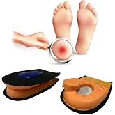 SRTfootcare Heelspur (Epin Topukluk) Hakiki Deri Jel Takviyeli Topuk Dikeni Yarım Tabanlık 1 &Ccedil;ift