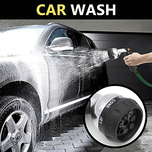 Aodoor Handbrause für den Garten Autowaschanlagen Autowasch Pistole, Multifunktionen Bewässerung-Wasserhähne Garten / Haushalt / Autowasch- Wasserpistole Hochdruckreiniger - 4