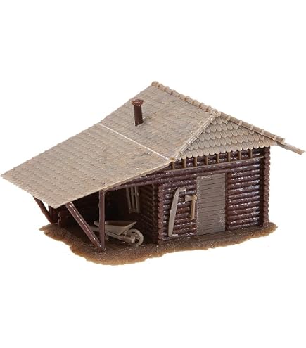 Faller - Kit Maquette Chapelle De Ferme Avec Fournil - Accessoire Pour Réseau Ferroviaire HO - Décoration Paysage Miniature