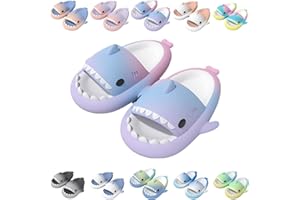 Giltpeak Cloud Shark Slides Kids - Chaussons pour enfant - Antidérapantes - Motif requin - Pour la plage