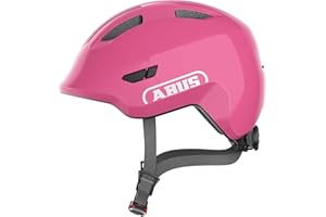 ‎ABUS Abus Uniseks Smiley 3.0 67272 Kask Rowerowy, Różowy, M (50-55 cm)