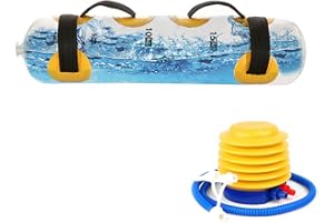 Agrdeed Fitness-Wassersack Power Bag,20kg Aqua Fitness Ball/Tasche Wasser befüllbarer Wassersack Fitness Water Bag Packs,Verstellbarer Core Bag Workout Waterbag