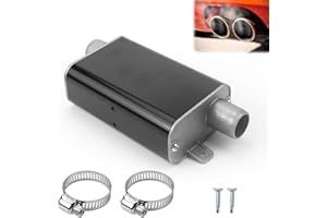 KXVXXV Abgasrohrschalldämpfer Standheizung 24mm Standheizung Auspuffschalldämpfer Dieselheizung Zubehör und Standheizung Zubehör für Auto Auspuffanlagen