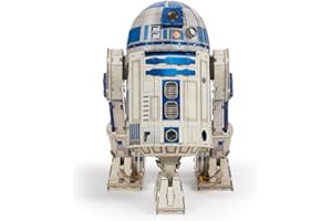 4D Build - Star Wars R2-D2 - szczegółowy zestaw modelarski 3D z wysokiej jakości kartonu, 201 części, dla fanów Star Wars od 12 lat