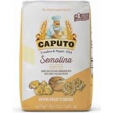 Caputo Semola Di Hard Grain Rimaninata Semolina Flour 1 kg Bag