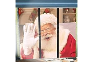 SUPYINI Fensterprojektionsfolie,180X120CM Stoff-Rückprojektionsleinwand Virtuelle Halloween und Weihnachts-Fensterprojektionsvideos (Weiss)