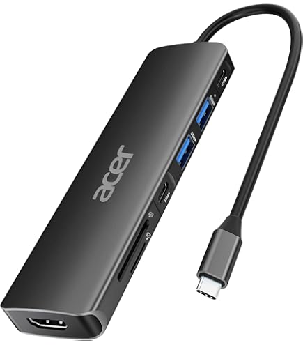 Sughug Hub USB 3.0, Adattatore 4 Porte USB Multiple per PC, Presa