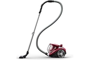 Rowenta Compact Power XXL Aspirapolvere Senza Sacco, Capacità 2.5 Litri, Potenza 900 W, Sistema di Filtraggio a 3 Livelli, Aspirapolvere Potente e Facile da Pulire, 2 Accessori, RO4B23