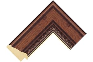 TV IN DISGUISE Frame Sample for Samsung the Frame customised bezel (Traditional Light Mahogany)