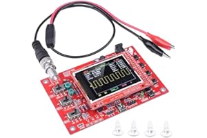 Treedix DSO138 Oscilloscope DIY Kit Handheld Digital Oscilloscope 1msps Real-Time Sampling Rate 2.4 inch TFT Display