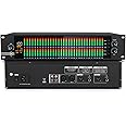 THYXGS 31-Band Stereo Graphic EQ, 2-channel Graphic Equalizer, High, Middle and Bass Adjustment, 10 Preset Effects, Automatic Noise Reduction, HD LCD Screen Display, for Recording Studio