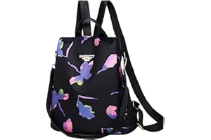 shepretty Zaino piccolo da donna Zaino Donna Borsa pelle Impermeabile casual borsetta