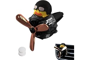 Moageme Auto Lufterfrischer Cartoon Tiere Auto Diffuser Mit 2 Aromatherapie-Tabletten, Lustiger Propeller Automotive Air Outlet Lüfterfrischer Vent Clips Auto Parfü Diffusor Innendekorationszubehör