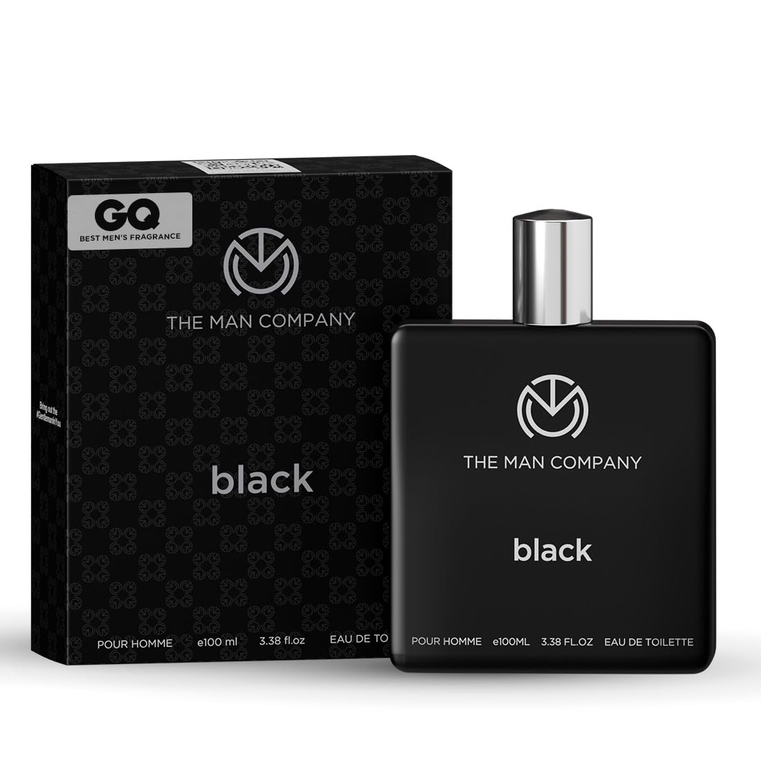 The Man Company Fresh Black Edt Perfume For Men - 100Ml | Premium Long-Lasting Fragrance | Gift For Him
