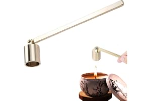 Esteopt ljussläckare, vektsläckare, tillbehör med långt handtag, rostfritt stål, för de flesta ljus