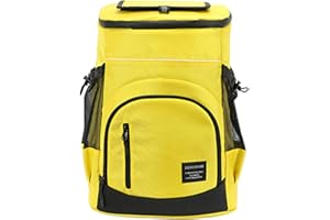 AUXDIQ Zaino da Picnic 30 Litri Zaino Termico Porta Pranzo Borsa Frigo Isoterma per Campeggio Barbecue