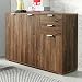 Produktbild Kommode Sideboard Highboard Anrichte Standschrank P82 Typ 130 stirling eiche