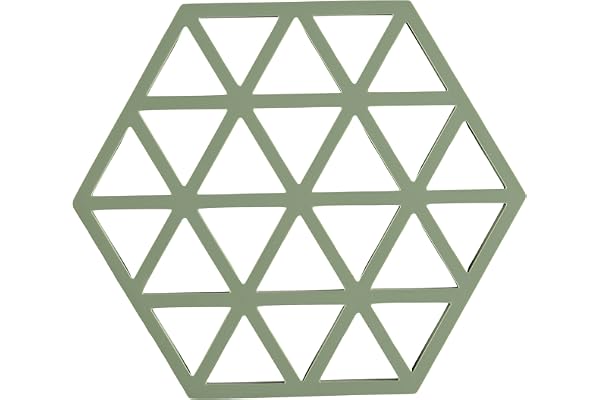 Zone Denmark Triangles Dessous-de-Plat 16 x 14 x 0,9 cm Romarin