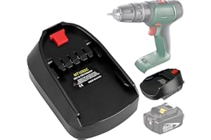 URUN for Makita to Bosch 18V PBA battery adapter, suitable for Makita BL1860 BL1850 BL1840 lithium batteries, suitable for Bosch 18V PBA Cordless Power