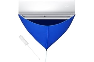 Jyuha Kit di Copertura per la Pulizia del Condizionatore d'Aria, Borsa di Servizio Impermeabile per Aria Condizionata, Copertura Protettiva per Aria Condizionata Split, per Strumenti e Accessori
