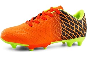 JABASIC Chaussures de football pour enfants garçons et filles