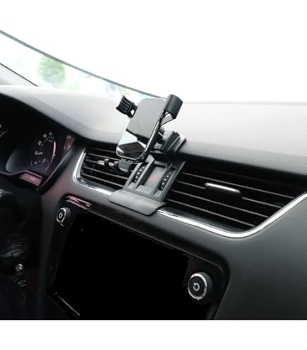 Skoda Supporto Universale Per Smartphone E MP3, Da Portabicchieri, Per Octavia 4 - 2