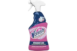 Vanish Pistolet Détachant à Sec - Idéal pour tissus, tapis, ameublement, moquettes et taches tenaces d'animaux de compagnie - 500 ml