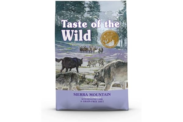 Taste Of The Wild Sierra Mountain - Pienso para Perros con Cordero Asado 12,2kg