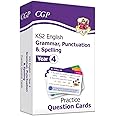 KS2 English Year 4 Practice Question Cards: Grammar, Punctuation & Spelling (CGP Year 4 English)