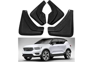 NUSHKE 4 Pcs Car Mud Flaps Splash Guards For Volvo Xc40 Xc 40 2017 2018 2019 2020 2021, Front Rear Mudflaps Splash Flap Mudguards Wheel Protection Accessories