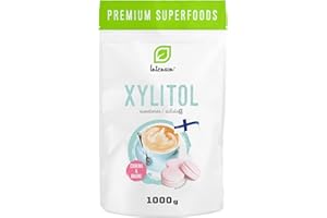 Intenson - Azúcar Xilitol 1kg | Xilitol de Finlandia 1000g | Azúcar de abedul 100%
