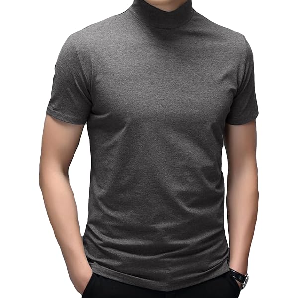Pull Col Roulé Homme COOFANDY - Manches Longues Côtelées Décontracté