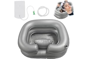 ULEMONDEE Haarwaschbecken für bettlägerigen Mit Duschkopf und Wassersack (Type 3)