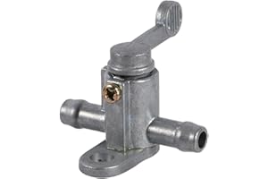 YOSOO HEALTH GEAR 8mm Motorcycle Fuel Tank Tap, On/Off Petcock Switch, Inline Fuel Valve for Dirt Bike, ATV, Quad
