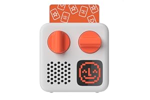 YOTO Mini (YM002) + Make Your Own Card - Lettore audio Bluetooth per bambini, dispositivo da viaggio tutto in 1 che riproduce storie musica podcast radio, da utilizzare come altoparlante o con cuffie