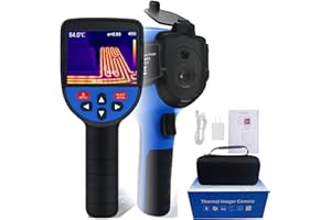 XEAST Infrared Thermal Imaging Camera with 320 x 240 IR Resolution, Temperature Range - 20 °C to +300 °C, Infrared Thermometer with 3.5 Inch Colour Display, ± 2% Accuracy, Built-in Lithium Battery