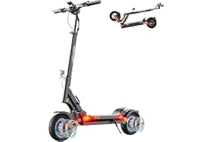 JOYOR Trottinette Electrique Adulte S/T Serie Autonomie 50-90KM Batterie 48/60V 13/18/26Ah Moteur 600W/600W*2/1000W*2 Trotinette Electrique Puissante Tout Terrain Ultra Legere Double Suspension
