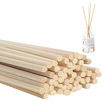 10 Bastoncini Diffusori Di Profumo LACHT – Set Con Bastoncini A Forma Di Pianta E Legno Naturale, Perfetti Per Aromaterapia In Casa O Ufficio