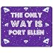 Produktbild The only Way Is Port Ellen – PREMIUM Mauspad (5 Dick)