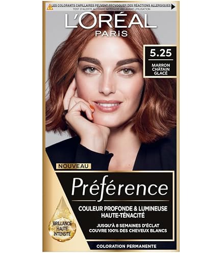 Lot De 4 Colorations Garnier Movida 32 Marron Glacé - Douce Pour Les Cheveux, Produit Neuf Fabriqué En France