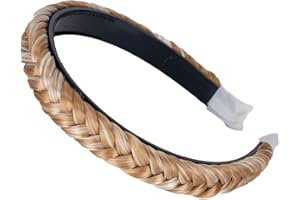 CAISHA Pałąk Pleciona Opaska Do Włosów Opaska Do Włosów Nakrycia Głowy Akcesoria Do Włosów Blond Mix HHR12