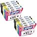 Produktbild Jofoce 16XL Druckerpatrone für Epson 16 16XL patronen, Kompatibel mit Epson Workforce WF-2750DWF WF-2630WF WF-2510WF WF-2650DWF WF-2010W WF-2520NF WF-2530WF WF-2540WF WF-2660DWF Drucker