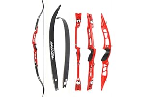 surwolf 66“ Takedown Recurve bow 20~40LBS ILF Competition recurve bow set Adult Sport Bow Archery practice bow Longbow Hunting Bow