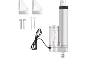 EINFEBEN 1500N 250mm Moteur à Actionneur Linéaire, Actionneurs à mouvement linéaire Tension nominale DC 12V, pour Ouvre-Porte Électrique Voiture Automatique RV Machines