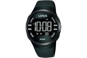 Lorus digital kvartsur med silikonarmband