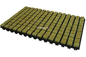 EXTRA GROW Grodan Rockwool: SBS Small (25/150) Propagation Cubes for Cutting & Seeds.