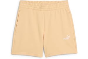 PUMA Ess Small No. 1 Logo 5'' High-Waist Shorts TR (S) - Short tricoté - Short tricoté - Femme